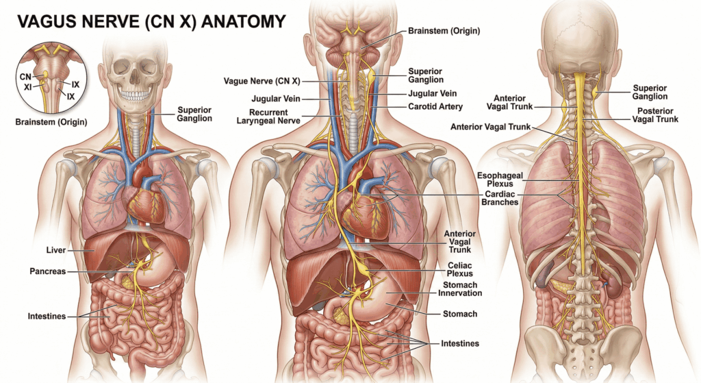Nerf vague et massage japonais